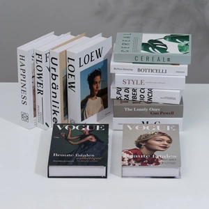 Поддельная книга-симулятор, современное английское украшение, книжные украшения, модель украшения комнаты, журнал, книга, скандинавский декор, реквизит, книга