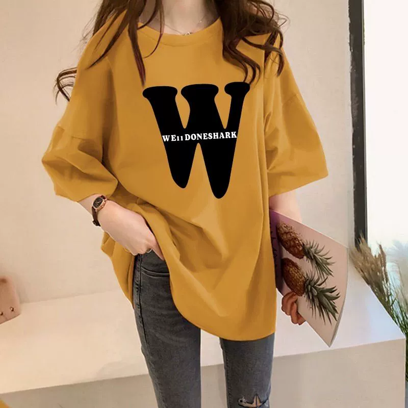 тяжелые хлопковые футболки с короткими рукавами для мужчин и женщин, новинка 2024 года, свободные американские топы оверсайз с половиной рукавов, весенне-летние модели