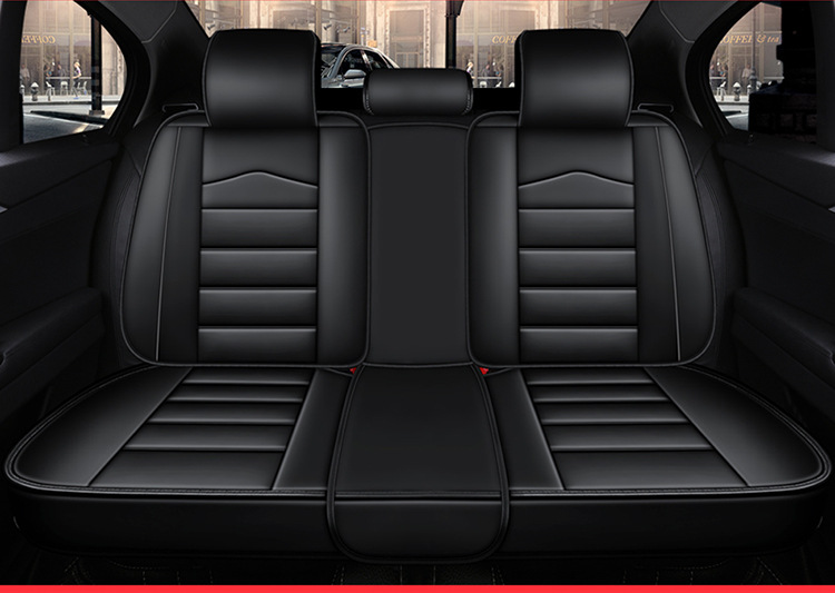 21 Years New All-Inclusive Full Leather Cartoon Four-Season Universal Car Cushion Seat Cover Manufacturer Wholesale