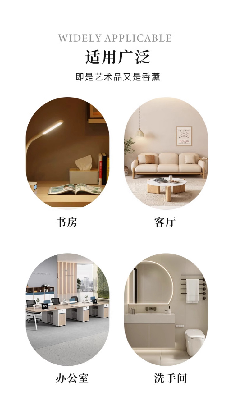 香薰蜡烛复古绿瓶持久留香高级家用卧室熏香淡香香膏香氛伴手礼详情10