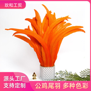 ���R�d�羳���N��ɫ���uβ40-45cmȾɫ��ë�^�Ʒ���շ��bDIY��ë