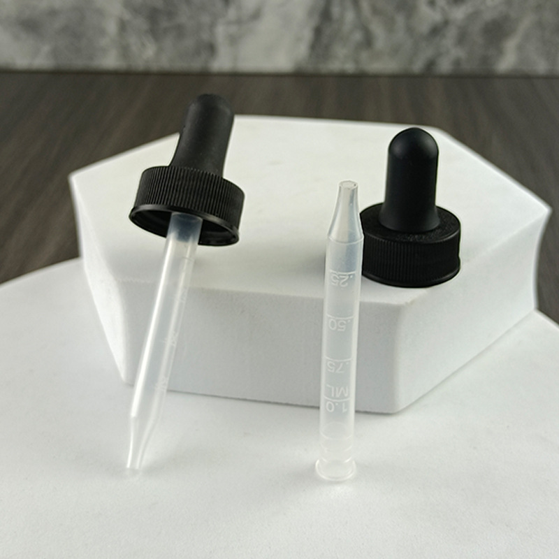 塑料滴管PP，LDPE非玻璃滴管66mm管66长度刻字刻度自带字体胶头管