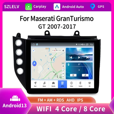 Suitable for Maserati Gt Car Android Central Control Large Screen Reversing Camera Carplay Auto Navigation (DVD Navigation)