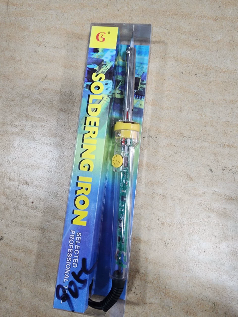 907 термостатический паяльник ZG Прозрачная регулируемая температура с быстрым нагревом 60W