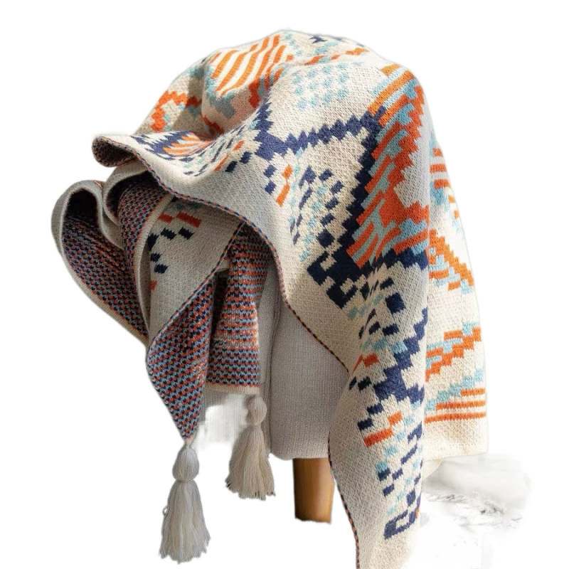 Северный ветер офисный кондиционированный плед, knitted blanket, покрытые ноги, полный тело шарф, общежитие, небольшое одеяло