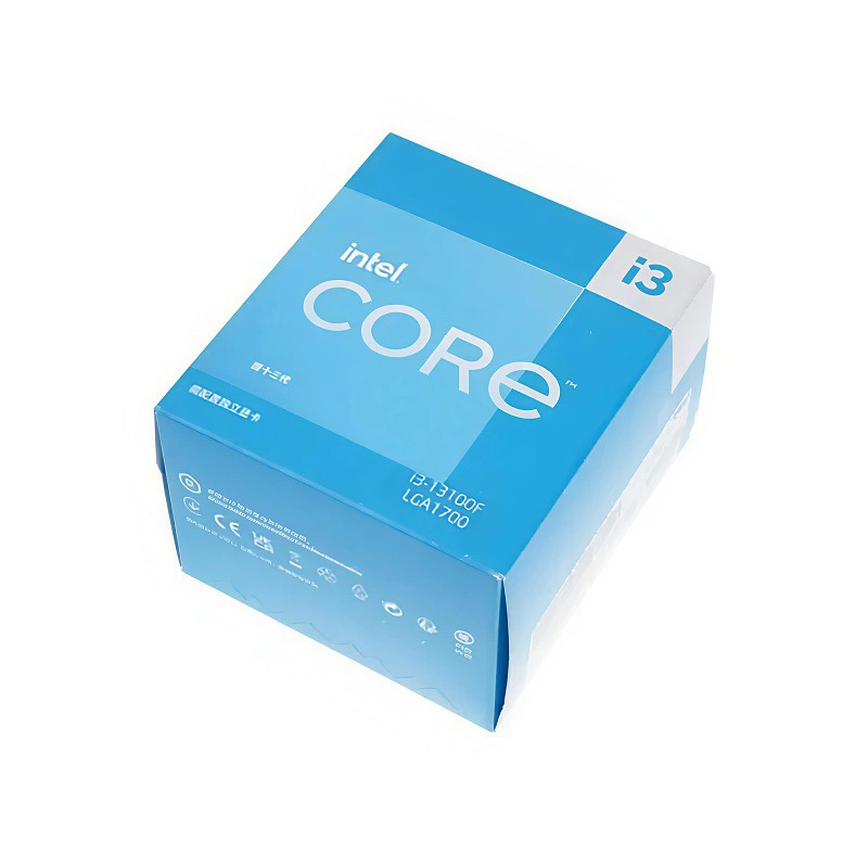 Intel INTEL Core I3 12100F\12100\13100F CPU suitable for desktop computers