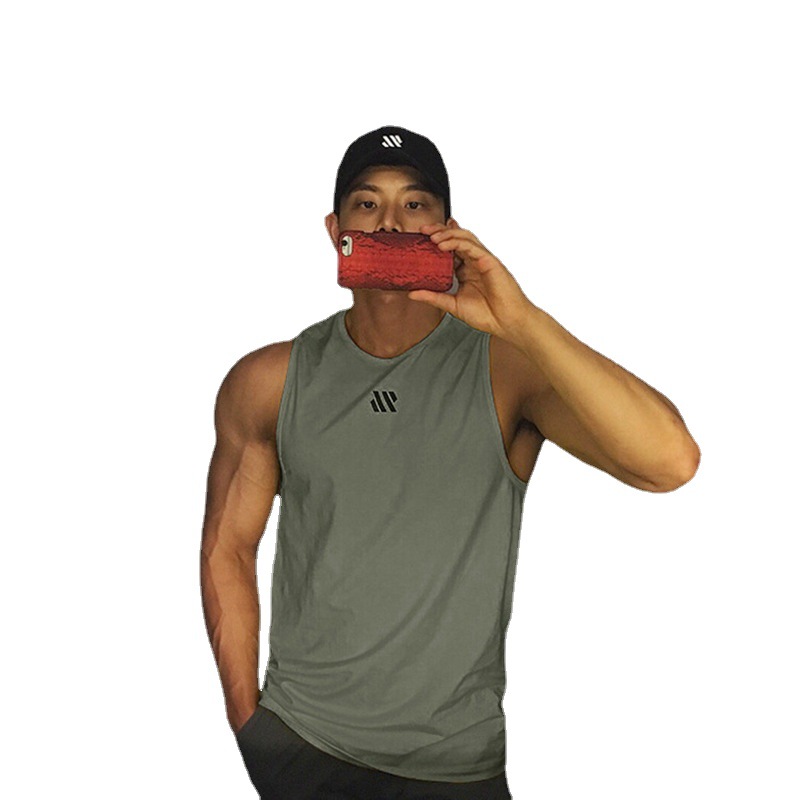 Chaleco deportivo de verano AliExpress para hombre, informal, para correr, fitness, de secado rápido, chaleco de baloncesto, venta al por mayor transfronteriza Europa y América