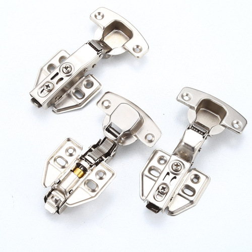 Factory Direct Supply Cold Rolled Steel 1.2mm Buffer Hydraulic Hinge, Damping Corner Bracket for Cabinets and Wardrobes, Pipe Holder Hinge