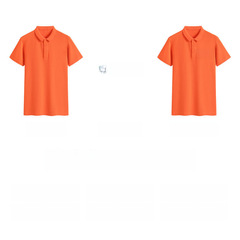 Custom printed LOGO short-sleeve pure cotton pique POLO shirt for chain store employees, high-end summer uniform, workwear factory