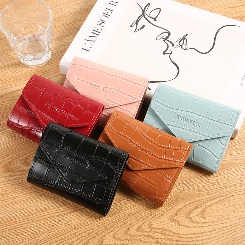 New Korean-style stone-pattern multifunctional small wallet, cross-border foreign trade large-capacity wallet, coin purse, card holder wholesale New Korean-style stone-pattern multifunctional small wallet, cross-border foreign trade large-capacity wallet, coin purse, card holder wholesale