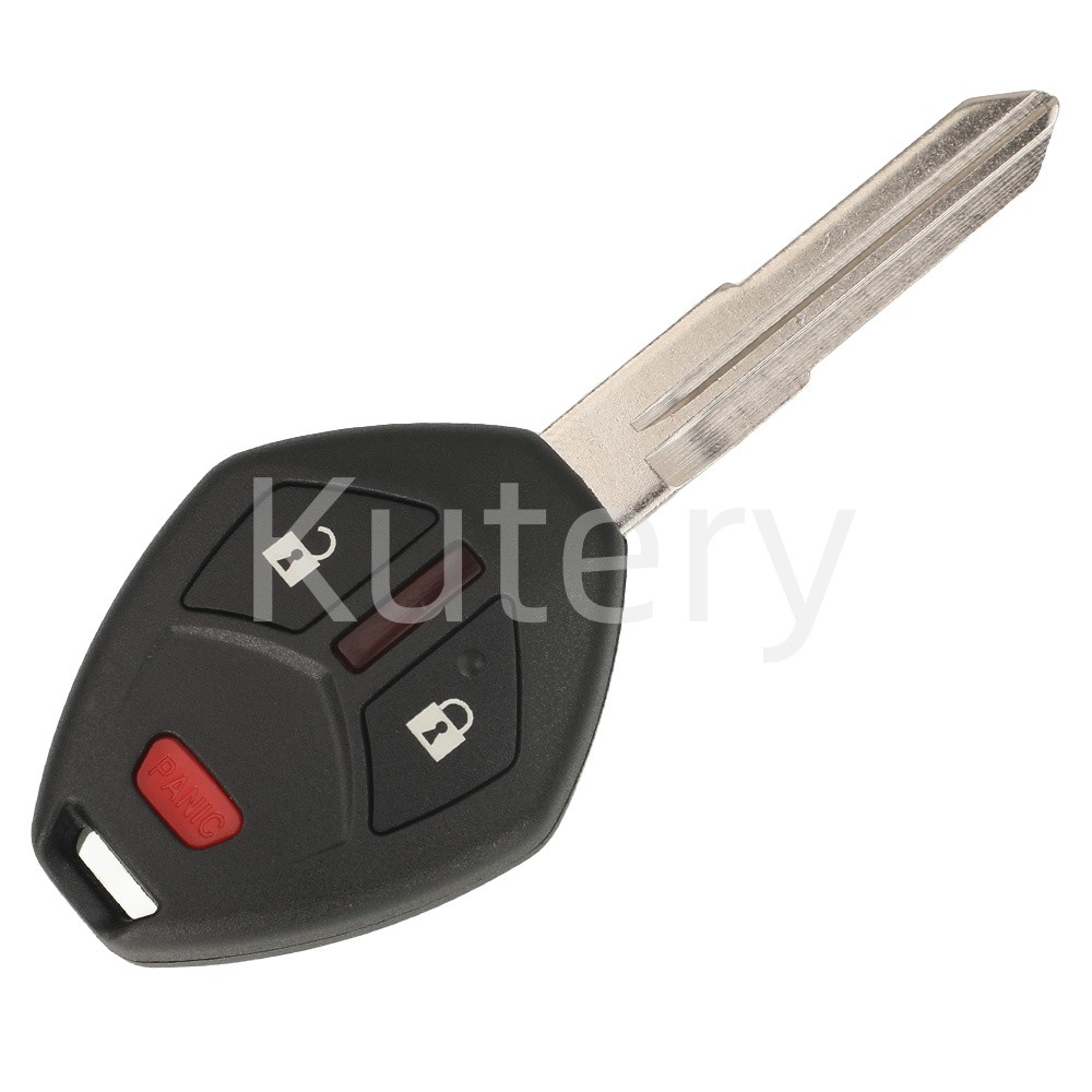 Suitable for Mitsubishi 2-key, 3-key, 4-key remote control car keys with ID46 chip, 313.8/315/433 frequency