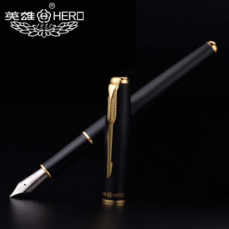 HERO英雄5020签字笔商务办公用宝珠笔钢笔宝珠笔男女用赠礼品笔