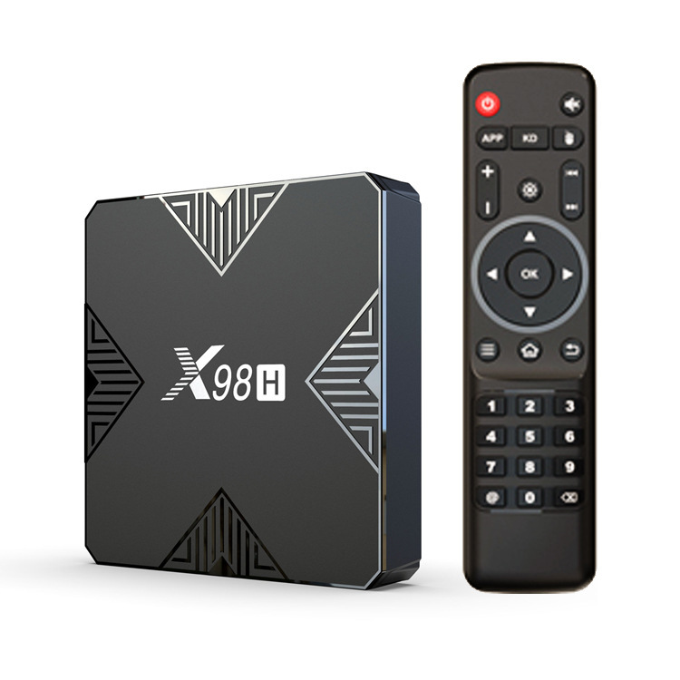 X98H cross border set top box H618 Android12 TV box with bluetooth wifi6 TV box hd 4k