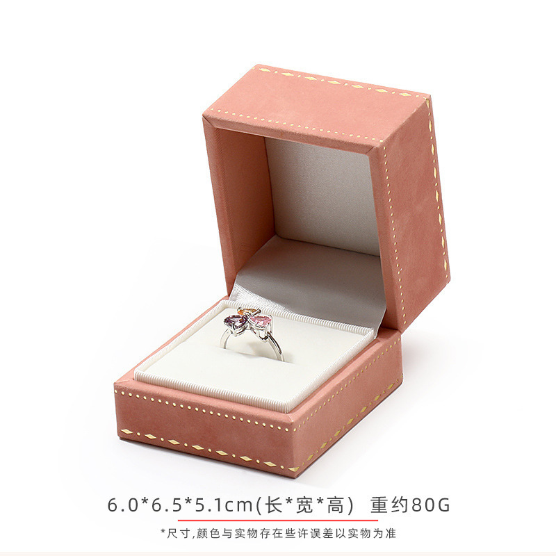 ハイエンドのレースのジュエリーボックス、ベルベットのジュエリーボックス、軽い高級リングボックス、イヤリング、ネックレス、ブレスレットボックス、ジュエリーボックス、在庫あり|undefined