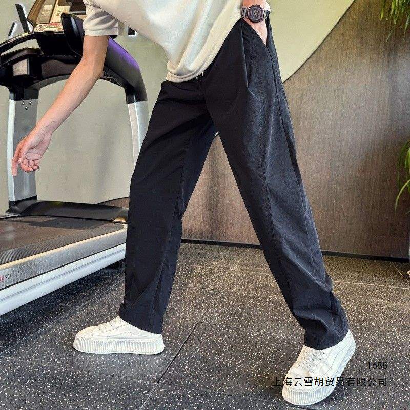 Men's Summer Thin Casual Pants, Stylish Loose Fit, 2026 New Trendy Straight-Leg Sports Pants, High-Waisted Men's Summer Thin Casual Pants, Stylish Loose Fit, 2026 New Trendy Straight-Leg Sports Pants, High-Waisted