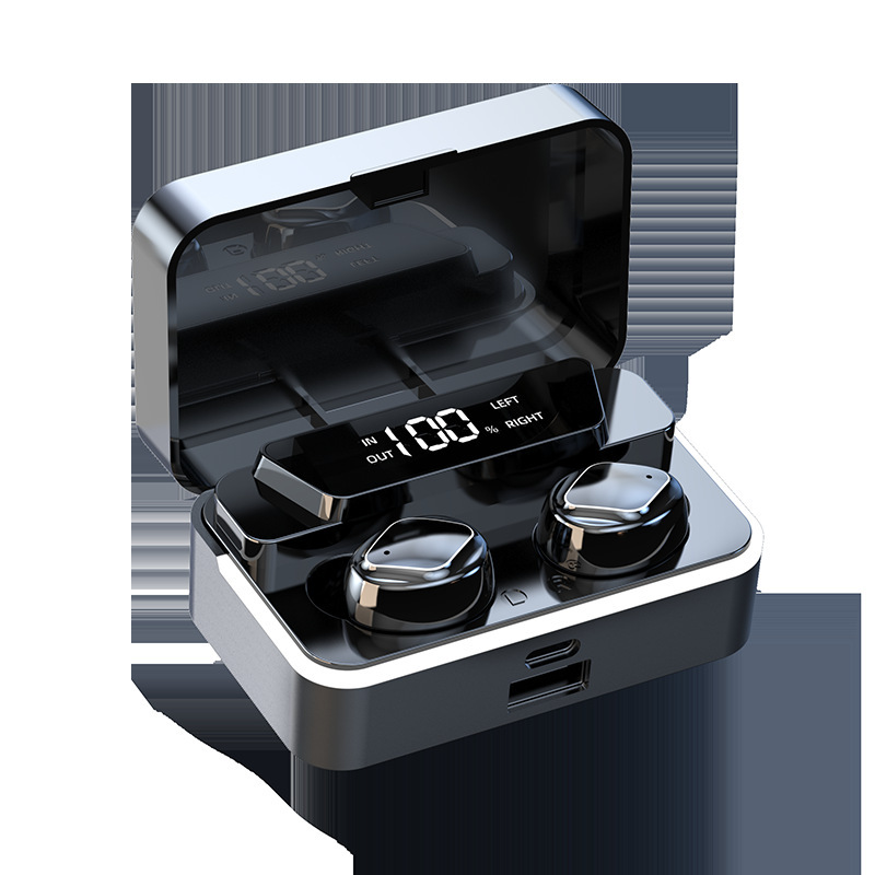 Nuevo modelo privado transfronterizo s30 auriculares Bluetooth juegos deportivos batería de larga duración pantalla digital auriculares internos de alta potencia