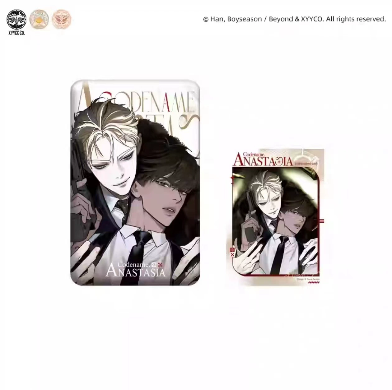Кодовое имя Данмей ANASTASIA серия подвесных периферийных Small card badge акриловые украшения