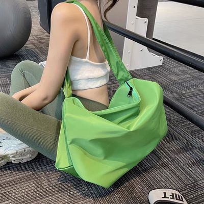 Same item nylon Messenger Bag fashion capacity Short Travelling bag Gym bag schoolbag