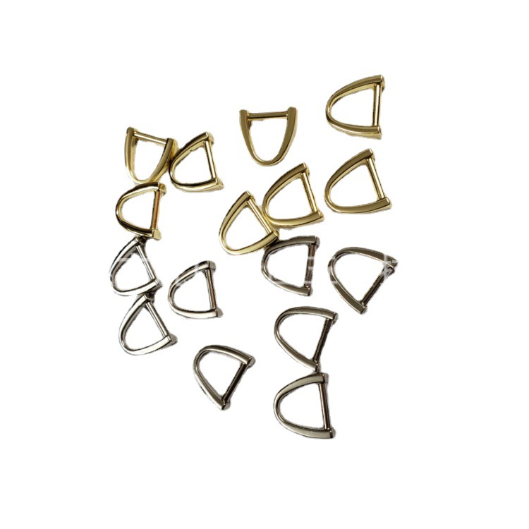 手袋箱包五金配件 五金D扣 锌合金D型扣 小D字扣 手机壳D扣 D圈