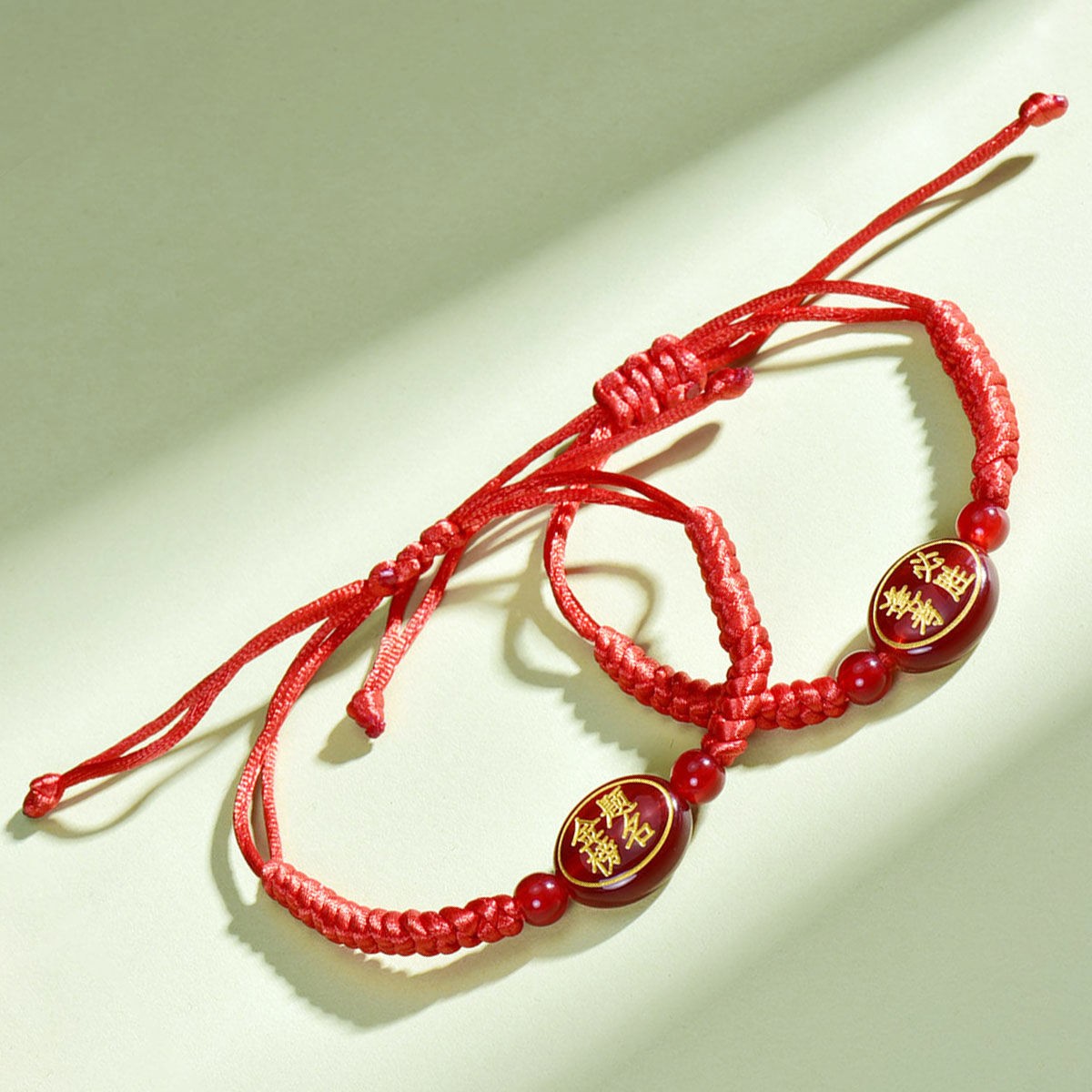 Exam Blessing Red Rope Bracelet, College Entrance Examination Gold List Title, Must Pass the Exam, Mascot Gift for Students, Red Rope Bracelet