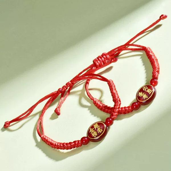 Exam Blessing Red Rope Bracelet, College Entrance Examination Gold List Title, Must Pass the Exam, Mascot Gift for Students, Red Rope Bracelet