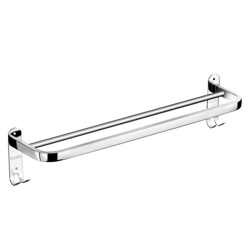304 stainless steel towel rack bathroom towel rack storage rack no punching black towel bar wall hanging storage rack