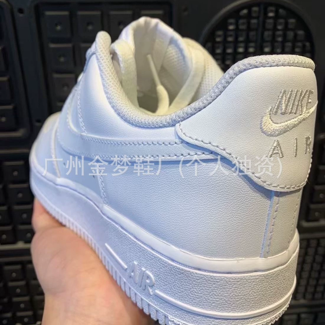 Nike Air Force 1, низкие кожаные кроссовки для мужчин и женщин, белые туфли