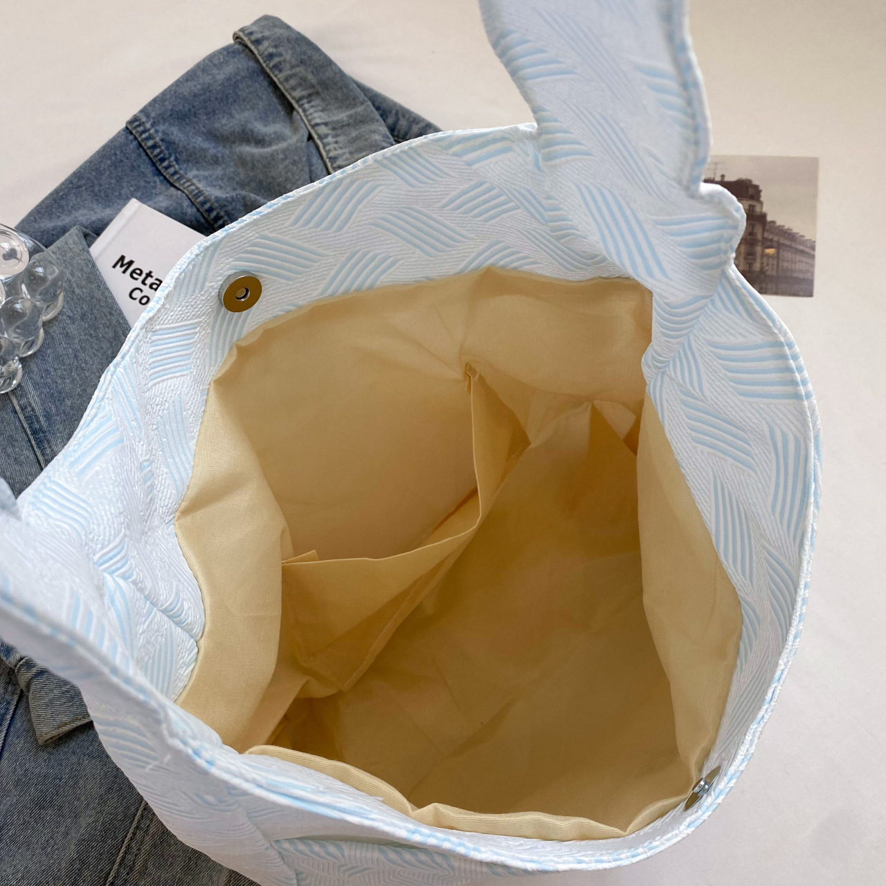 Minimalist Versatile Women's Large Capacity Summer Commuting School Handheld Nylon Single Shoulder Bag_voghion.com