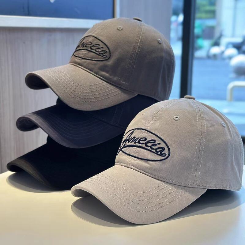 Washable Pure Cotton Baseball Cap, High-Quality, Available in Multiple Colors, Unisex, Stylish and Trendy Hat