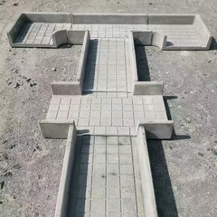 メーカー直販野菜地溝完成品セメント板家庭用田園沿道美しい建設溝板現物供給