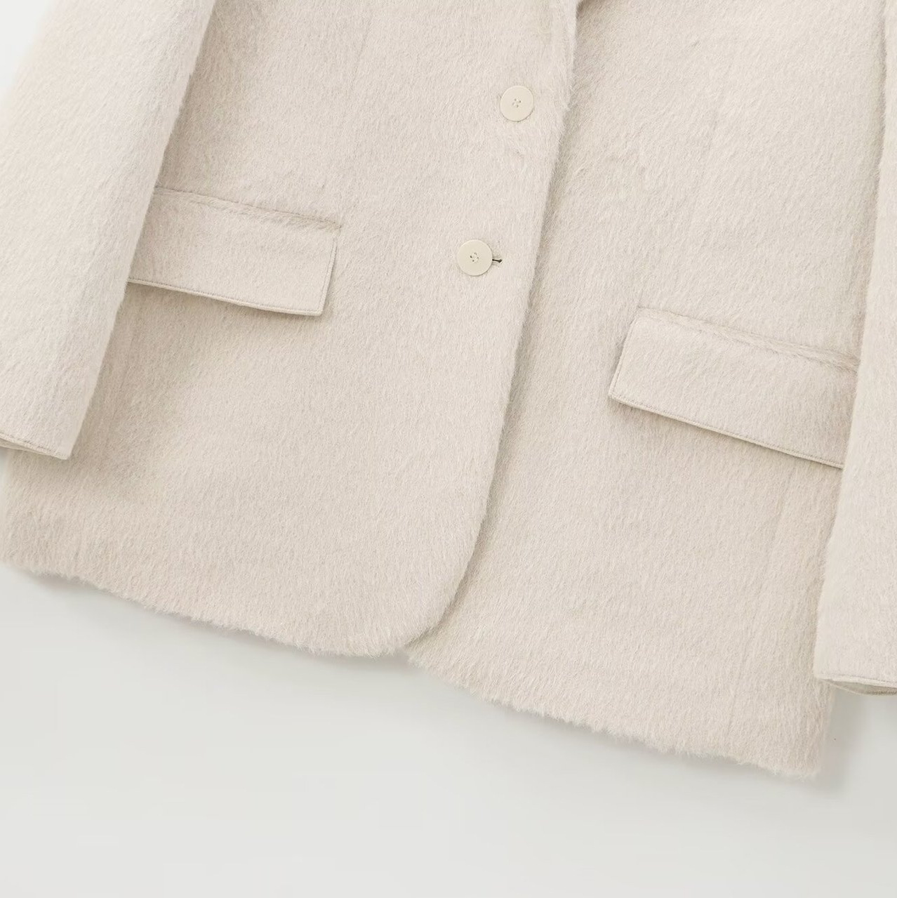 欧米風2024秋冬新商品の婦人服は長袖の人工毛皮の効果があります。