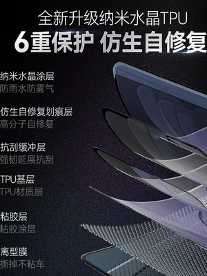 Car paint protective film — transparent scratch-resistant modification accessory
