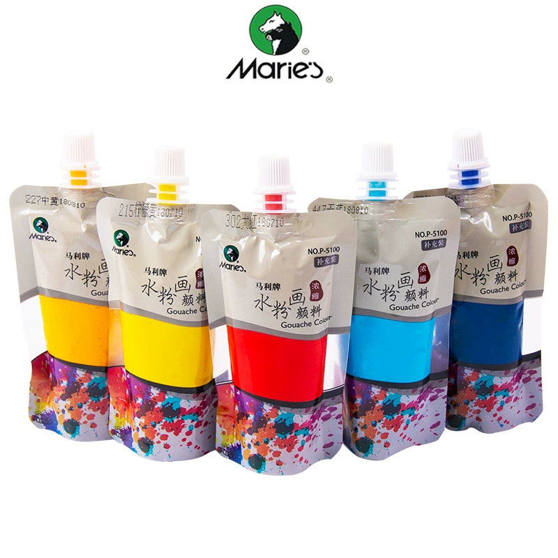 Pigment gouache, art concentrated set, 100 ml