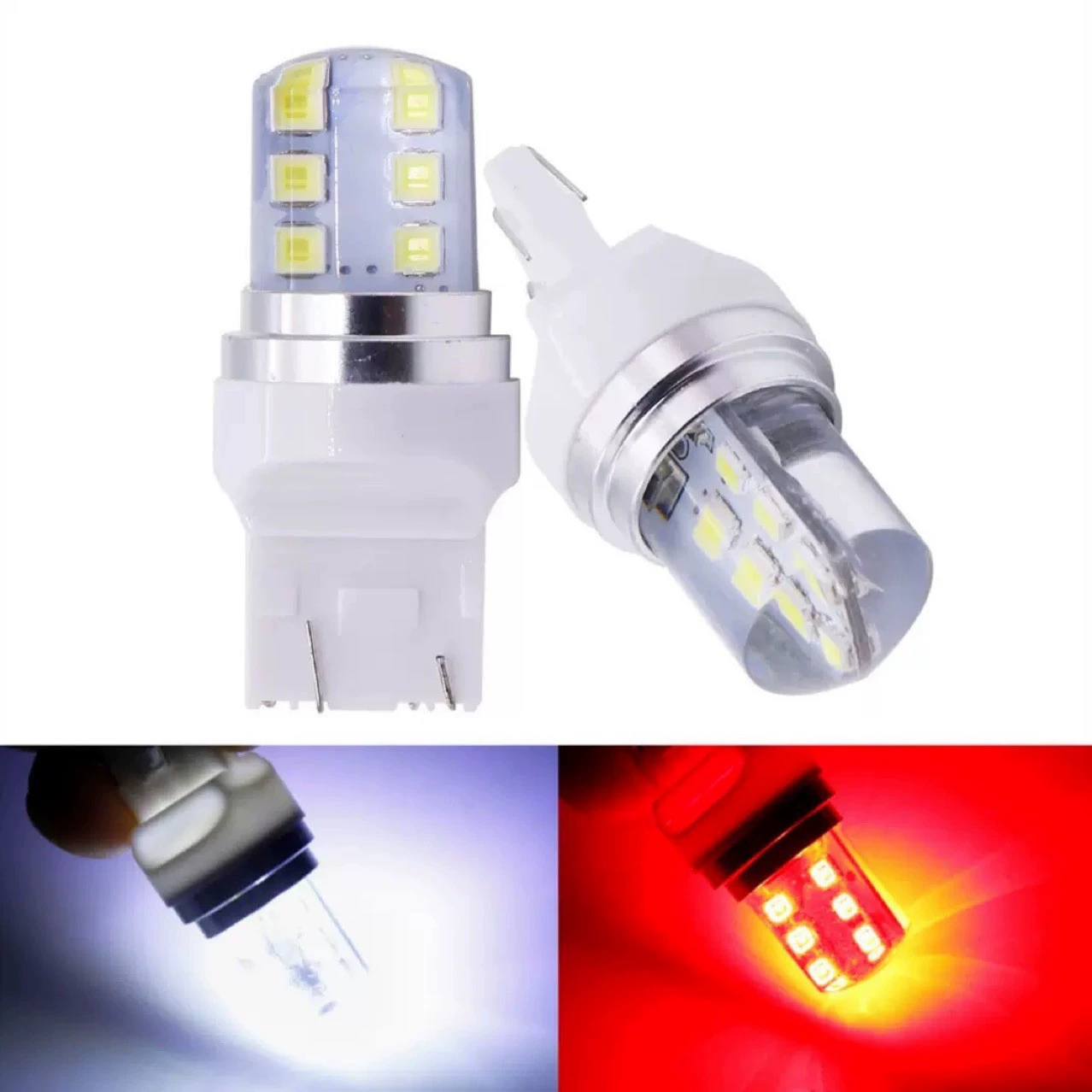 Автомобильный светодиодный стоп-сигнал, силиконовый 1157 2835 12smd, вспышка, задний фонарь для мотоцикла, подсветка 1156, указатель поворота