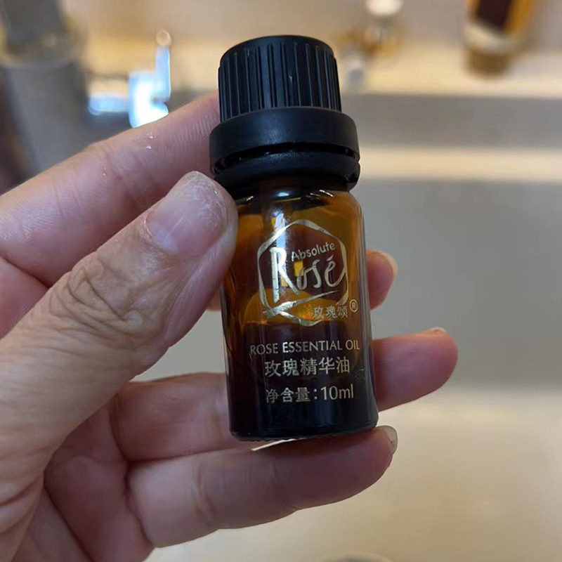 Wholesale Brown essence oil bottle dark cosmetics bottled essence big head drop stopper bottle small sample bottle 100ml