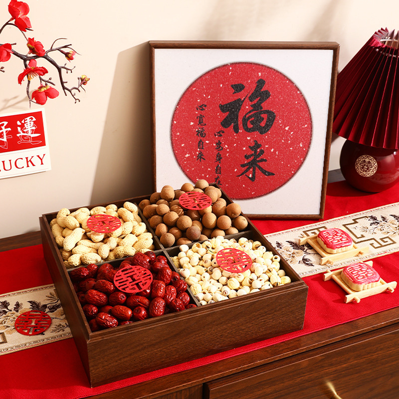 結婚式、早く生まれた貴子、デーツオーナメント、ウェディングキャンディー、ドライフルーツボックス、収納ボックス、四角いグリッドプレートギフトボックス、新築祝い用|undefined