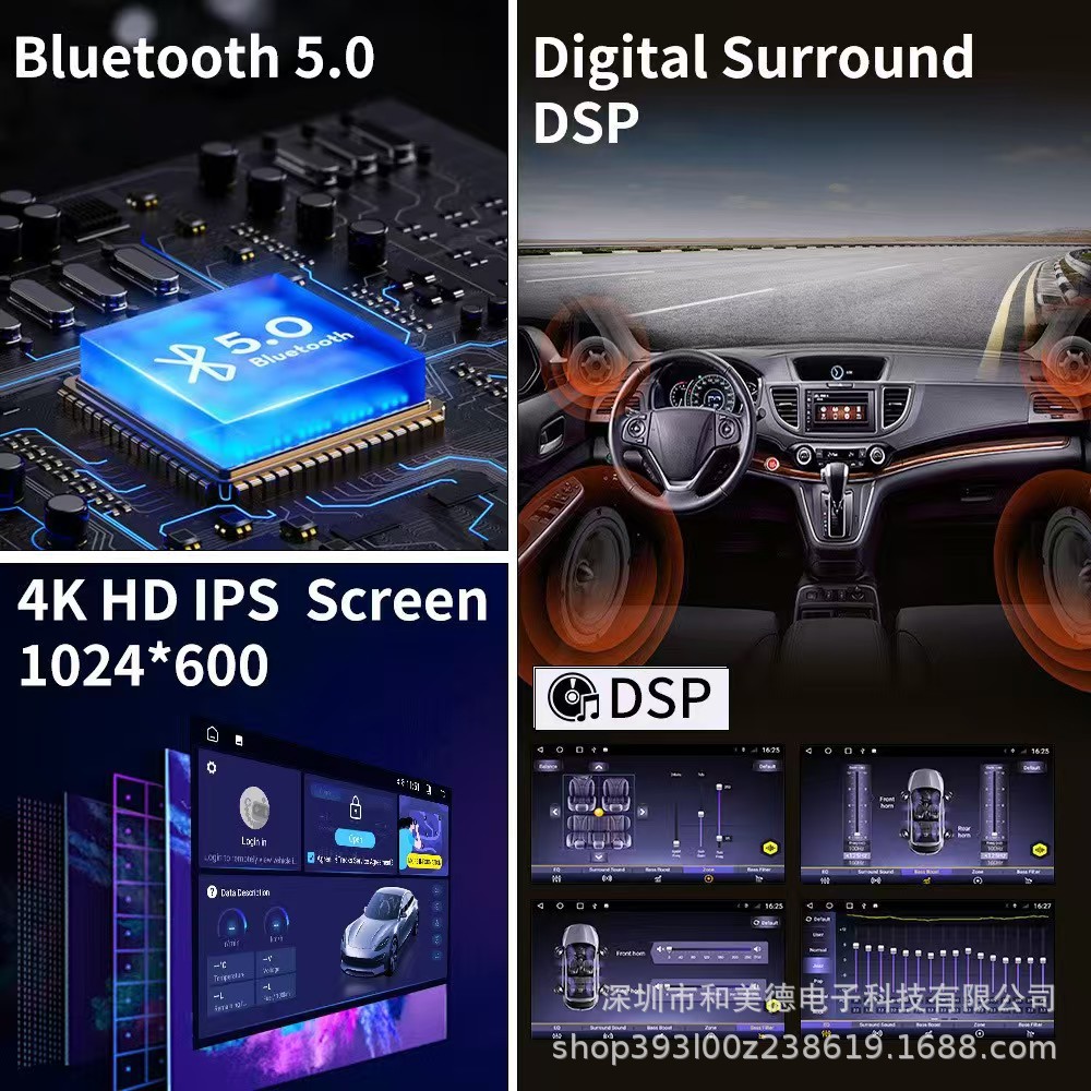 Suitable for Mercedes-Benz C-Class 8inch W203 Original Car Style Wireless Carplay Android Large Screen Gps Smart Audio-Visual Bluetooth