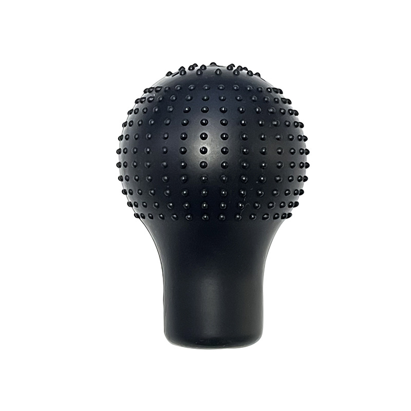 [Spot] Silicone round gear cover car non-slip gear cover handbrake cover manual gear universal gear set