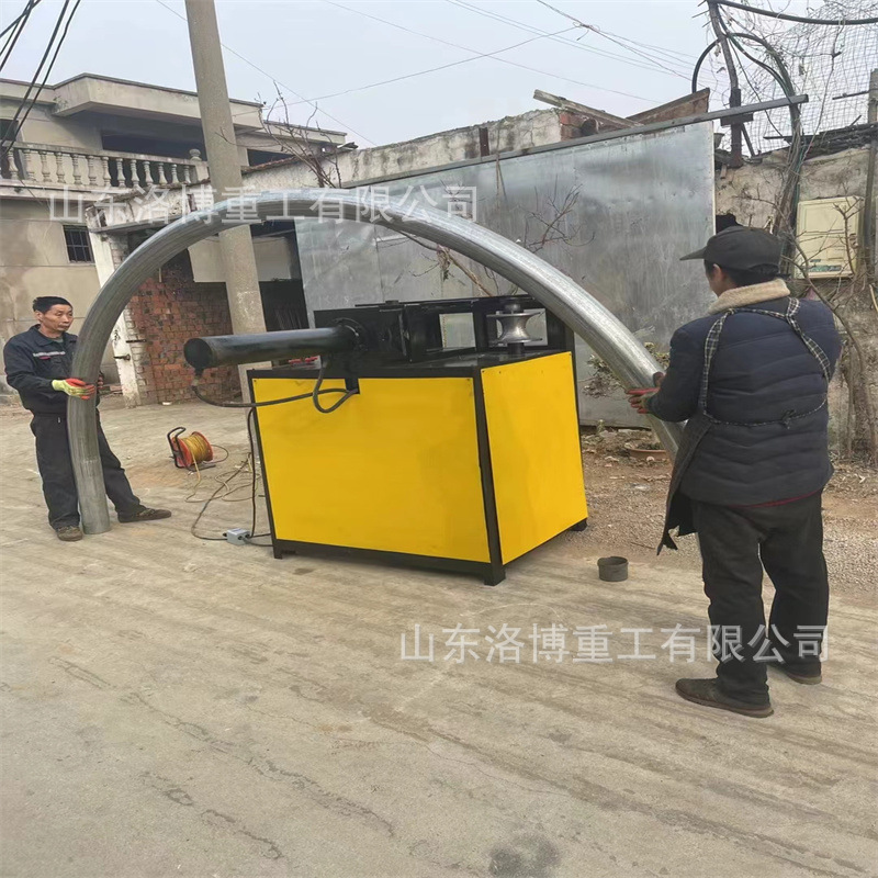 蔬菜大棚三轴弯弧机 工业五金制品钢管滚圆机 方管圆管弯管机