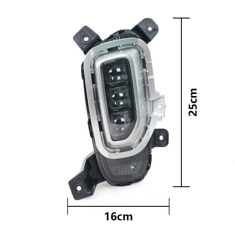 Suitable for Kia 20-21 Seltos Daytime Running Lights Led Front Fog Lights Kx3 Daytime Running Lights Turn Signals