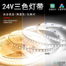 LED低压柔性灯带24V线条灯防水COB灯带不显灯珠无光斑线槽灯