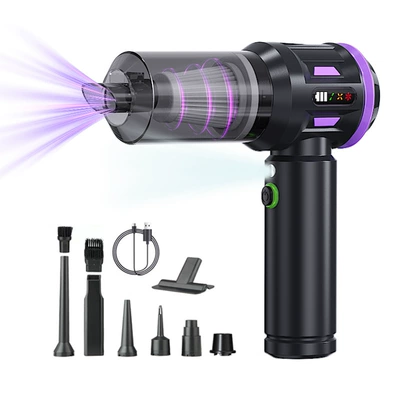 and Suction Dual-Purpose USB Rechargeable: Tozsoranlar - cy-113-digital-display-black-purple