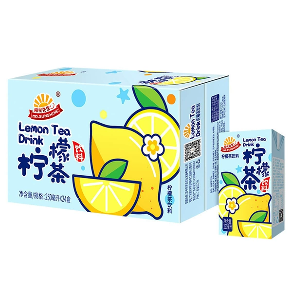 ❤Mr. Sunshine Lemon Tea Drink 250ml*24 boxes
