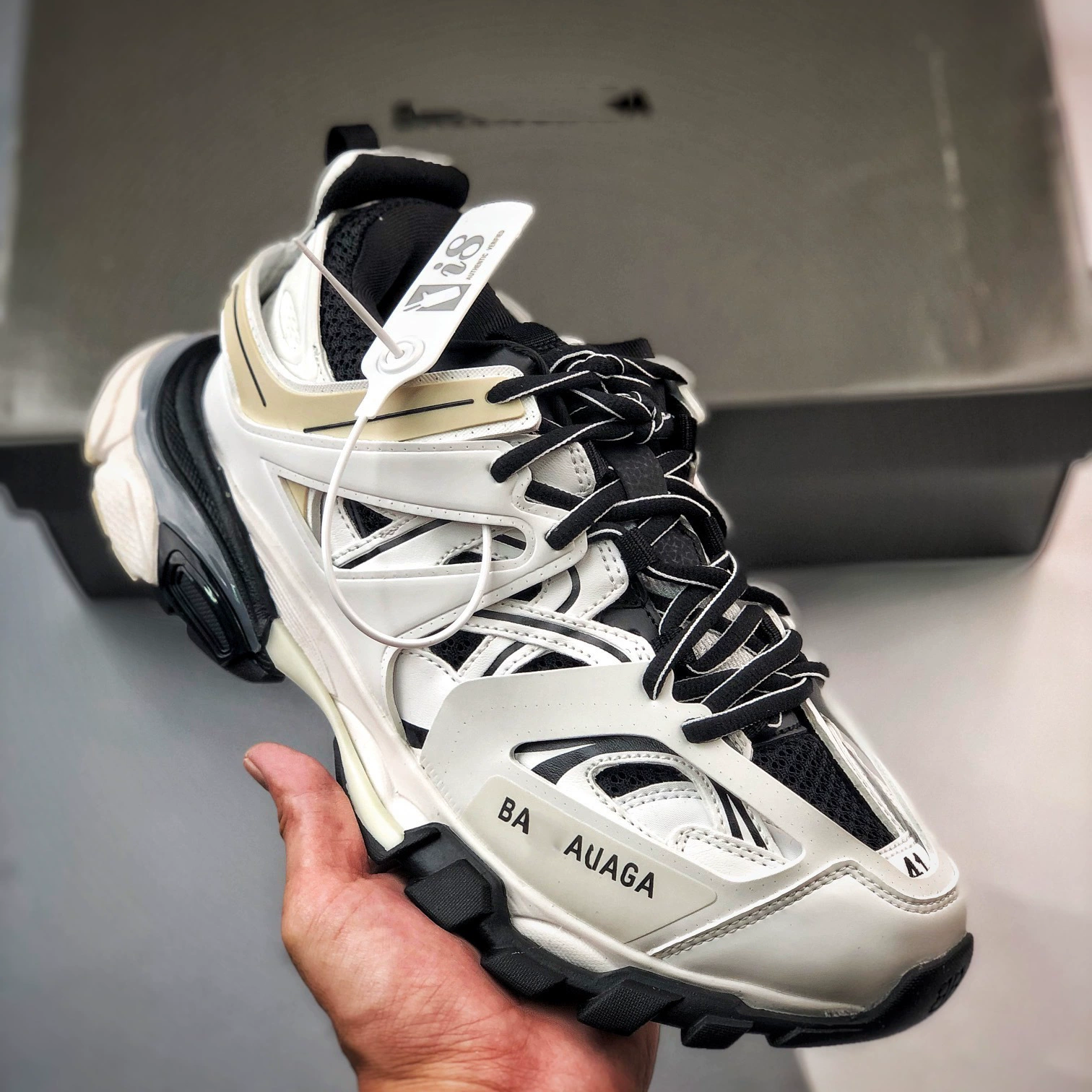 [Оригинальная коробка Париж 3.0世家三代潮流Sneaker Tess парные беговые кроссовки outdoor男女 концепт]