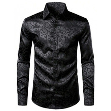 G 41295 3D printed men's long sleeve shirt 3D ����ӡ�������