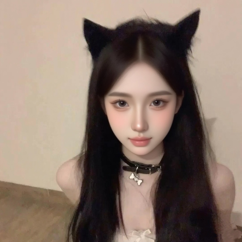 블랙 원피스 목걸이