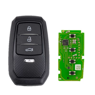 Xhorse XSTO01 is suitable for 4-button Toyota remote car keys VVDI2/VVDI KEY overseas version (Car Keys) - xsto01en