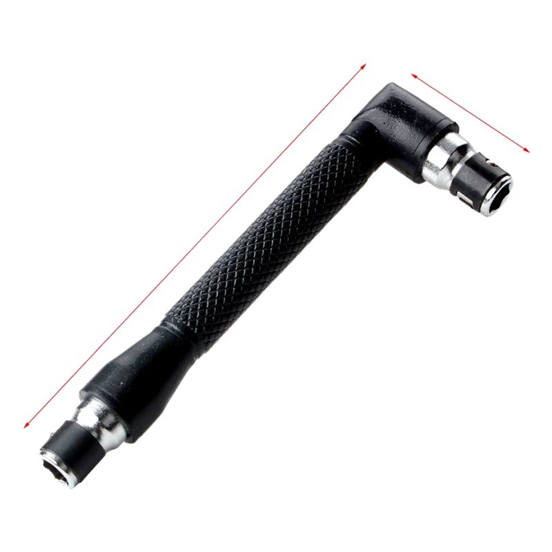 Мини-двуглавый торцевой ключ 7-образный L-образный гаечный ключ 6,35 воздушная отвертка головка отвертки шатун оптовая продажа с завода