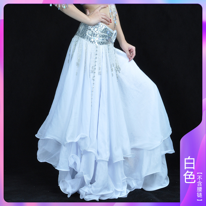 Blanc / Taille libre (tissu 100D ordinaire)