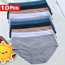 E 46097 High waist breathable women briefs ����͸��Ůʿ����